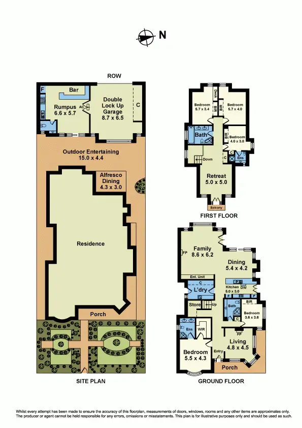 Floorplan of Homely house listing, 55 Victoria Street, Williamstown VIC 3016