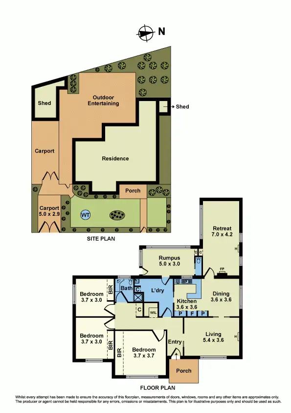 Floorplan of Homely house listing, 15 William Street, Newport VIC 3015