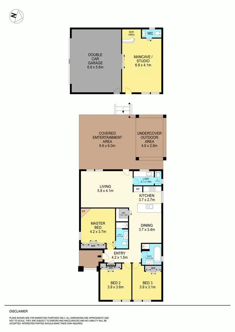Floorplan of Homely house listing, 1a Queen Street North, Ballarat East VIC 3350