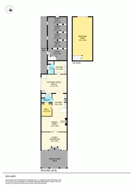 Floorplan of Homely house listing, 29 Fraser Street, Clunes VIC 3370