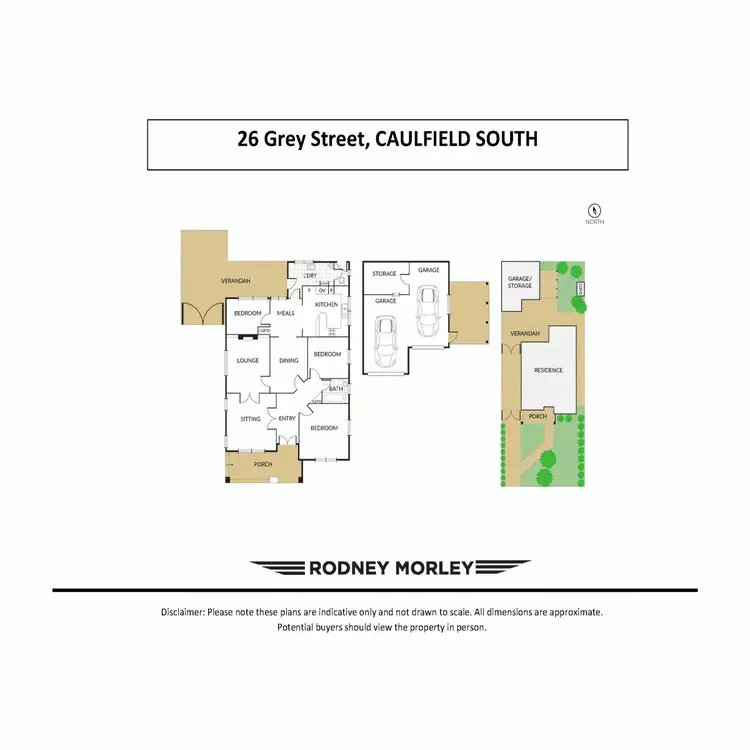 Floorplan of Homely house listing, 26 Grey Street, Caulfield South VIC 3162