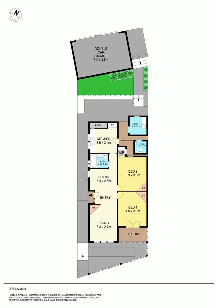 Floorplan of Homely house listing, 407 Barkly Street, Golden Point VIC 3350