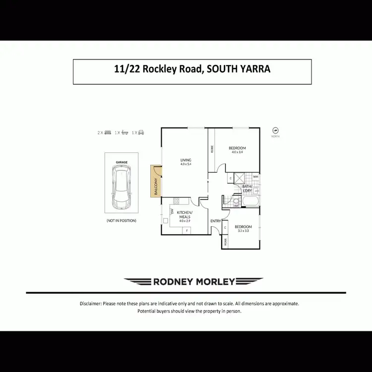 Floorplan of Homely apartment listing, 11/22 Rockley Road, South Yarra VIC 3141