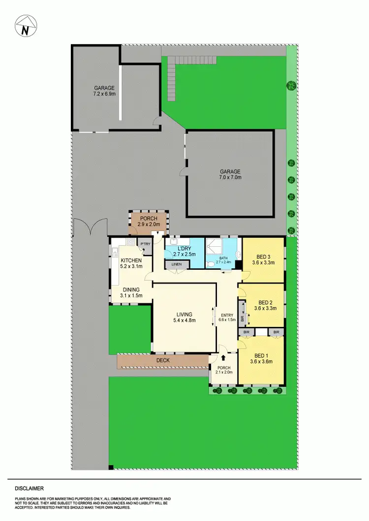 Floorplan of Homely house listing, 17 Hertford Street, Sebastopol VIC 3356