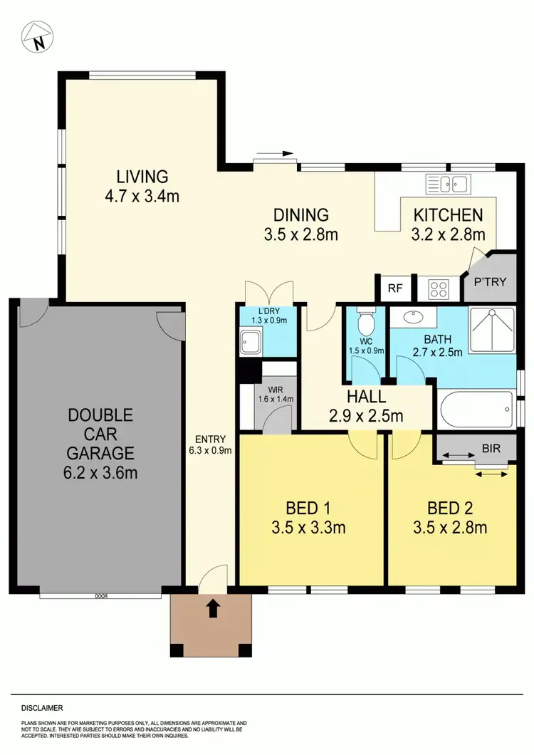 Floorplan of Homely house listing, 18 Ascot Gardens Drive, Delacombe VIC 3356