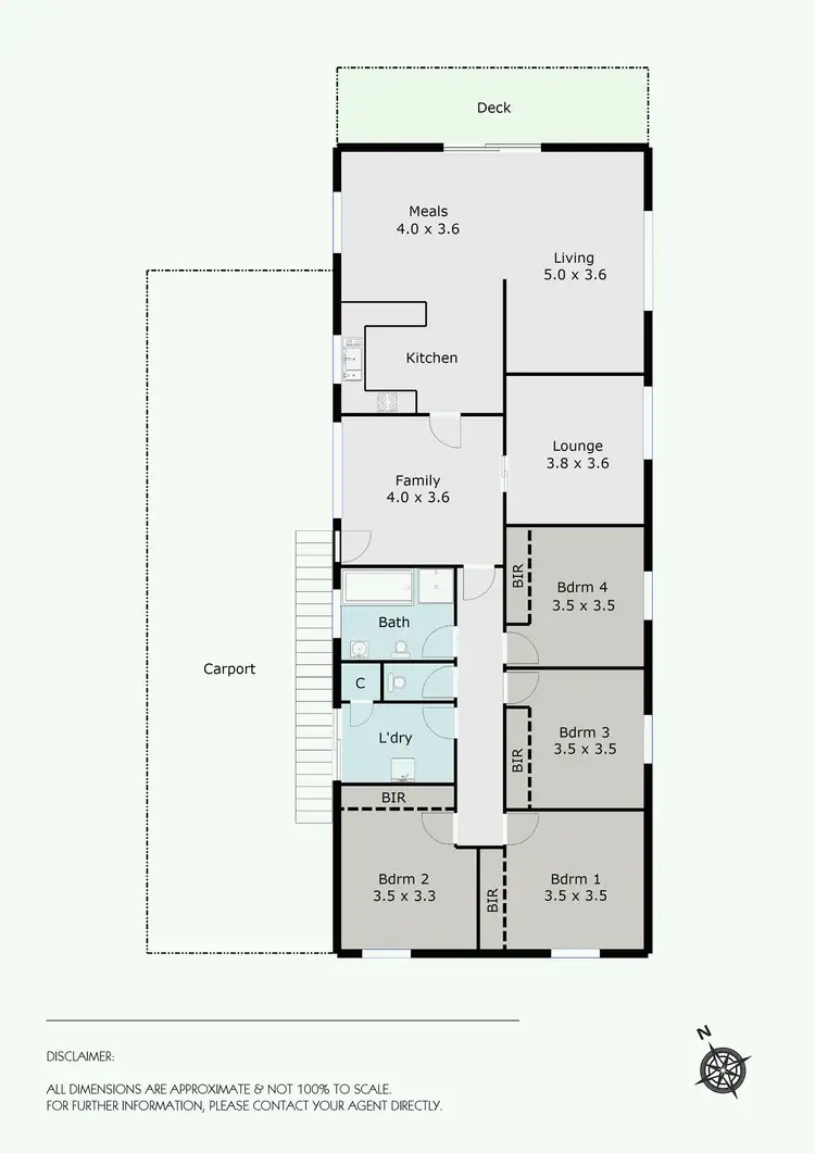 Floorplan of Homely house listing, 10 Gray Street, Lismore VIC 3324