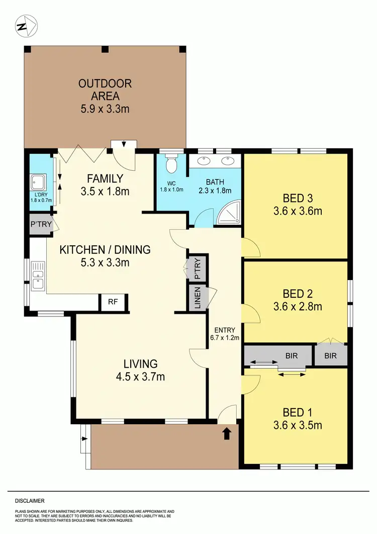 Floorplan of Homely house listing, 9 Grammar Street, Wendouree VIC 3355