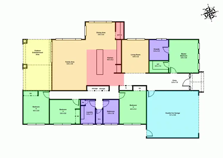 Floorplan of Homely house listing, 14 Dromana Street, Alfredton VIC 3350