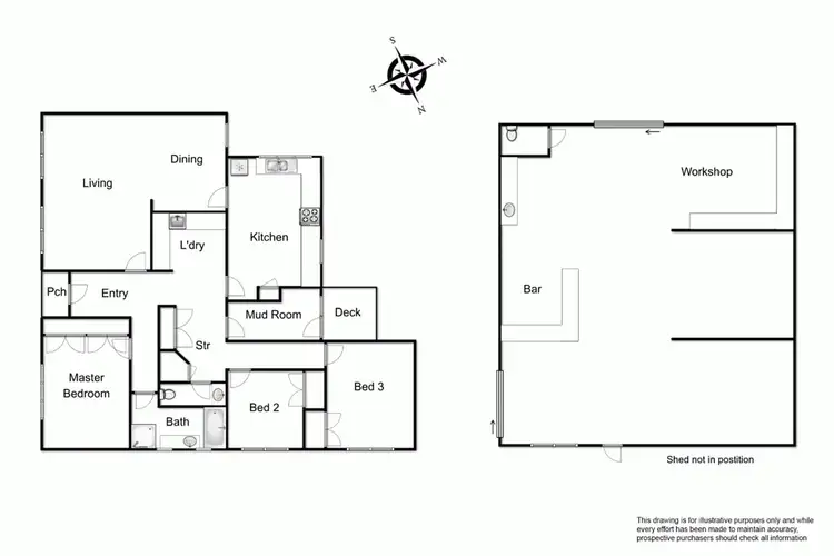 Floorplan of Homely house listing, 145 School Road, Bayles VIC 3981
