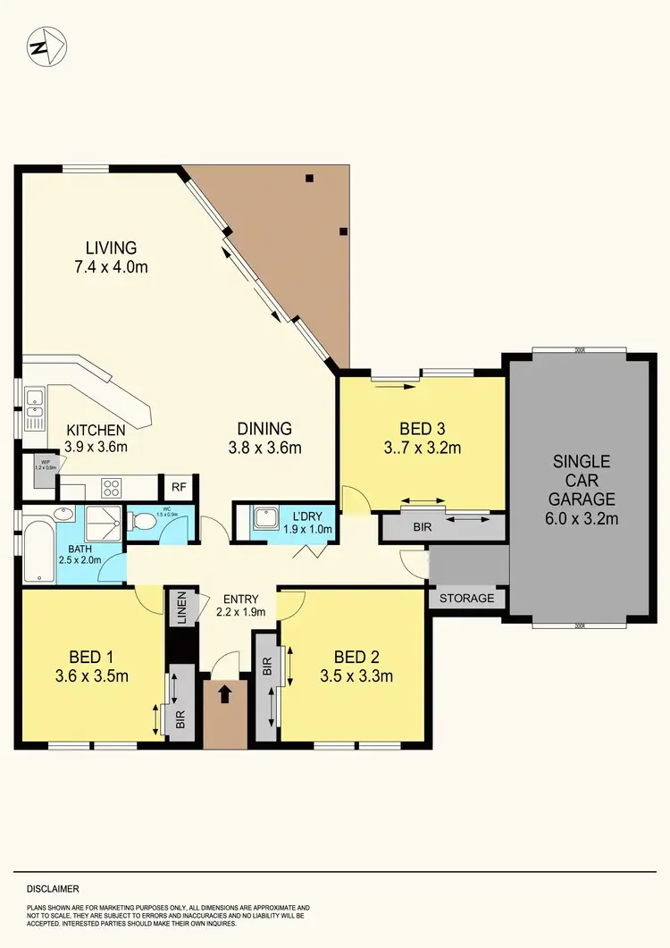 Floorplan of Homely house listing, 2/1000 Grevillea Road, Wendouree VIC 3355