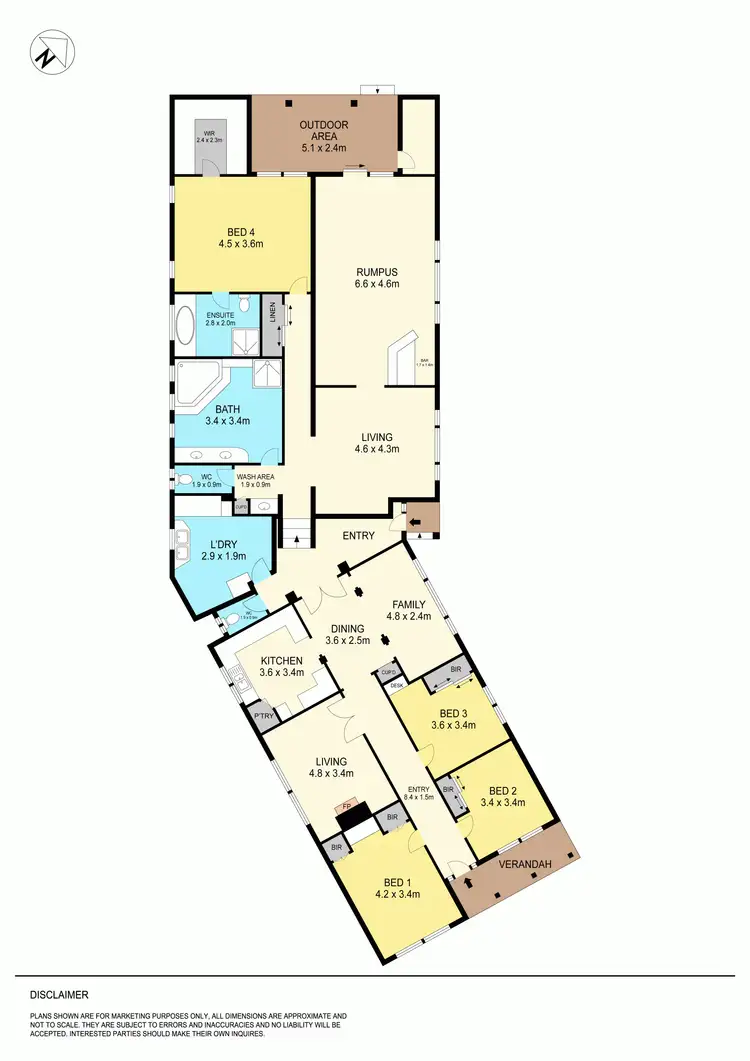 Floorplan of Homely house listing, 108 Campbells Crescent, Redan VIC 3350