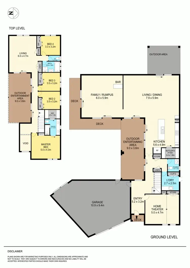 Floorplan of Homely house listing, 3 Sunset Terrace, Nerrina VIC 3350