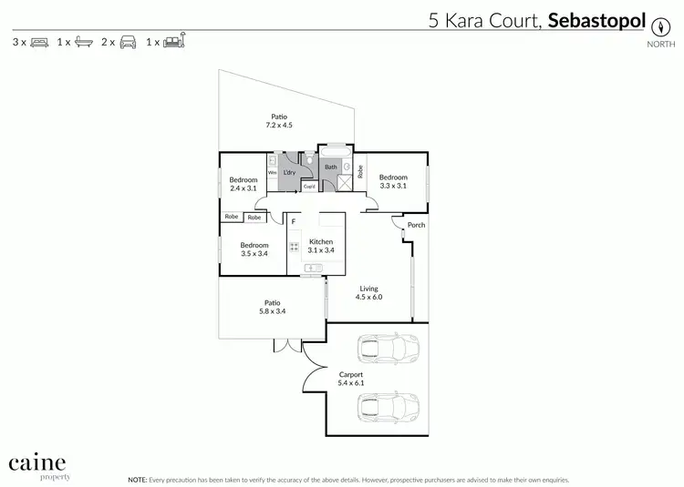 Floorplan of Homely house listing, Address available on request
