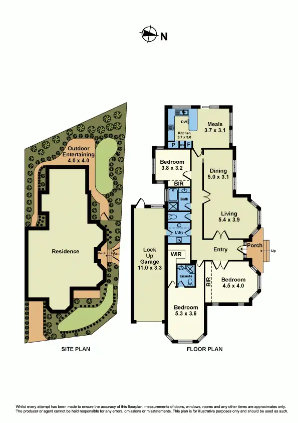 Floorplan of Homely house listing, 83 Merrett Drive, Williamstown VIC 3016