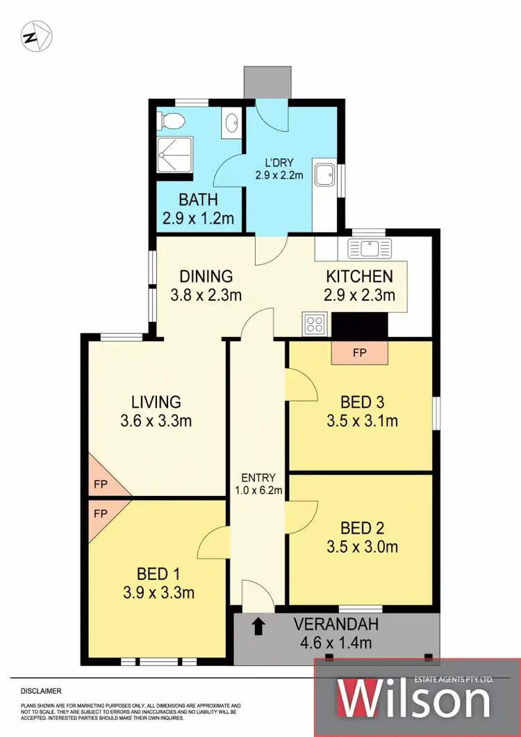 Floorplan of Homely house listing, 208 Errard Street South, Ballarat Central VIC 3350