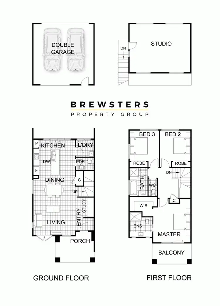 Floorplan of Homely townhouse listing, 11 Belfort Lane, Cranbourne VIC 3977
