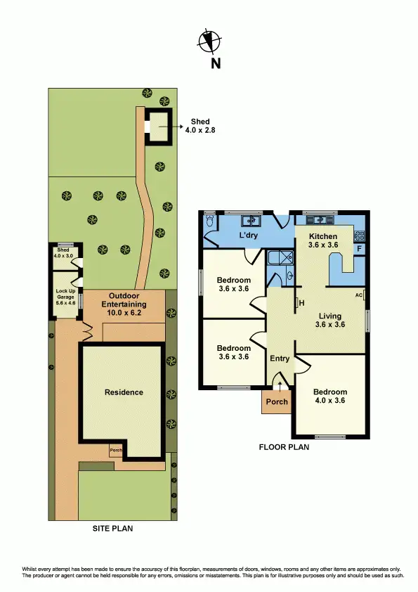 Floorplan of Homely house listing, 5 Hassett Street, Sunshine North VIC 3020