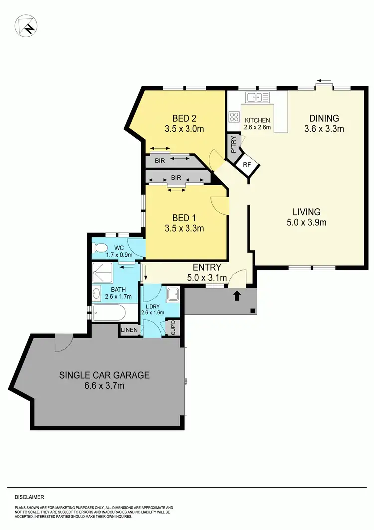 Floorplan of Homely unit listing, 4/1 Pryor Street, Mount Pleasant VIC 3350