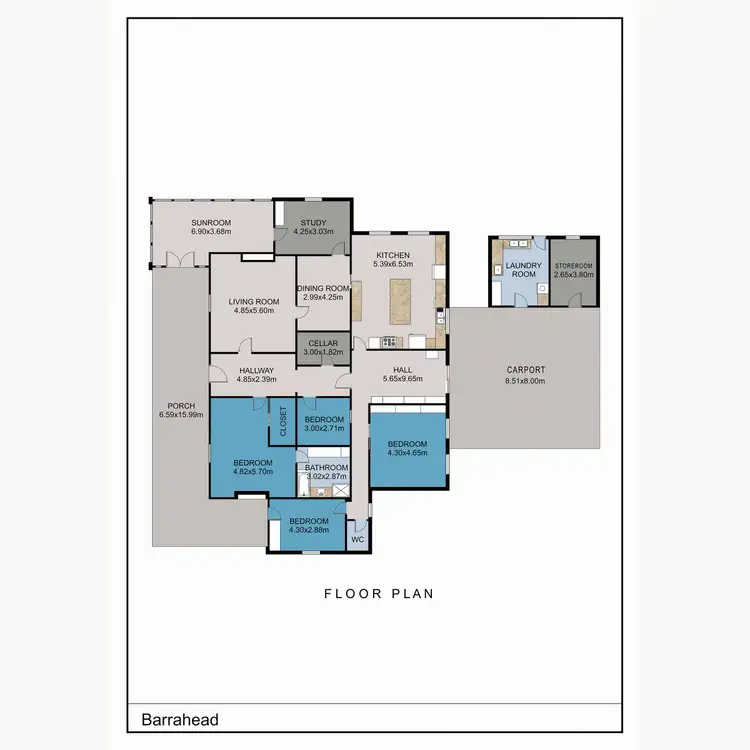 Floorplan of Homely rural property listing, 149 Mirranatwa School Road, Mirranatwa VIC 3294
