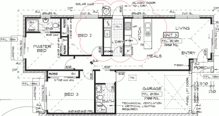 Floorplan of Homely unit listing, 3/206 Queen Street, Altona VIC 3018