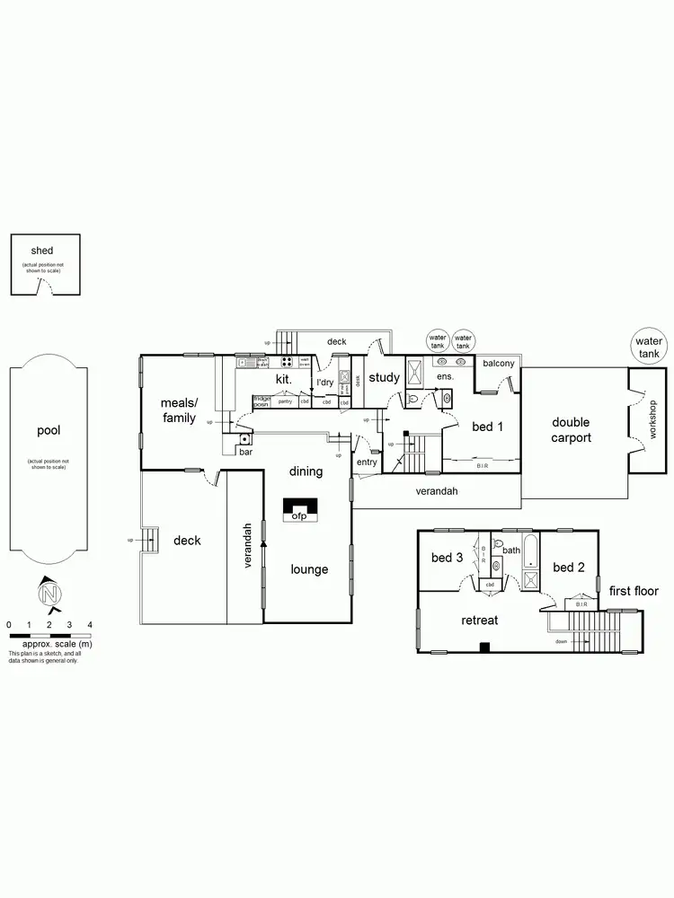Floorplan of Homely house listing, Address available on request