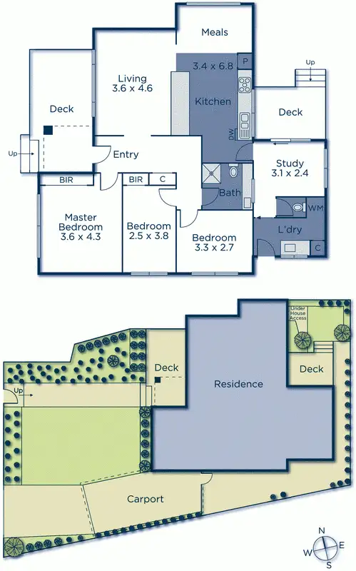 Floorplan of Homely house listing, 5A Homewood Street, Nunawading VIC 3131