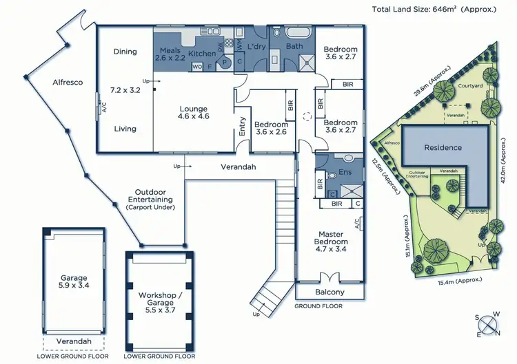 Floorplan of Homely house listing, 14 Wattle Valley Road, Mitcham VIC 3132