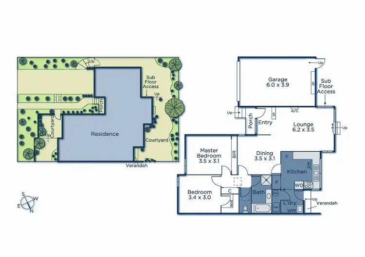 Floorplan of Homely unit listing, 3/22 Scottsdale Street, Surrey Hills VIC 3127