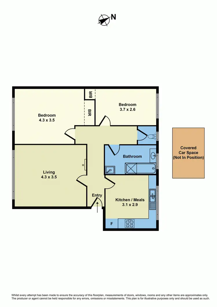 Floorplan of Homely apartment listing, 4/5 Empire Street, Footscray VIC 3011