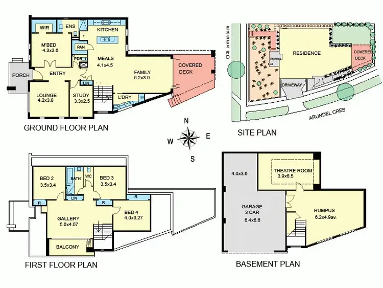 Floorplan of Homely house listing, 23 Arundel Crescent, Surrey Hills VIC 3127