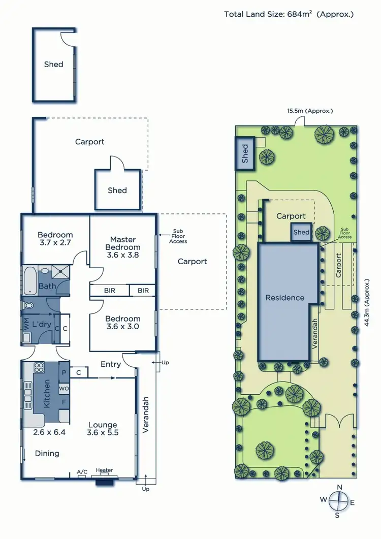Floorplan of Homely house listing, 9 Davison Street, Mitcham VIC 3132