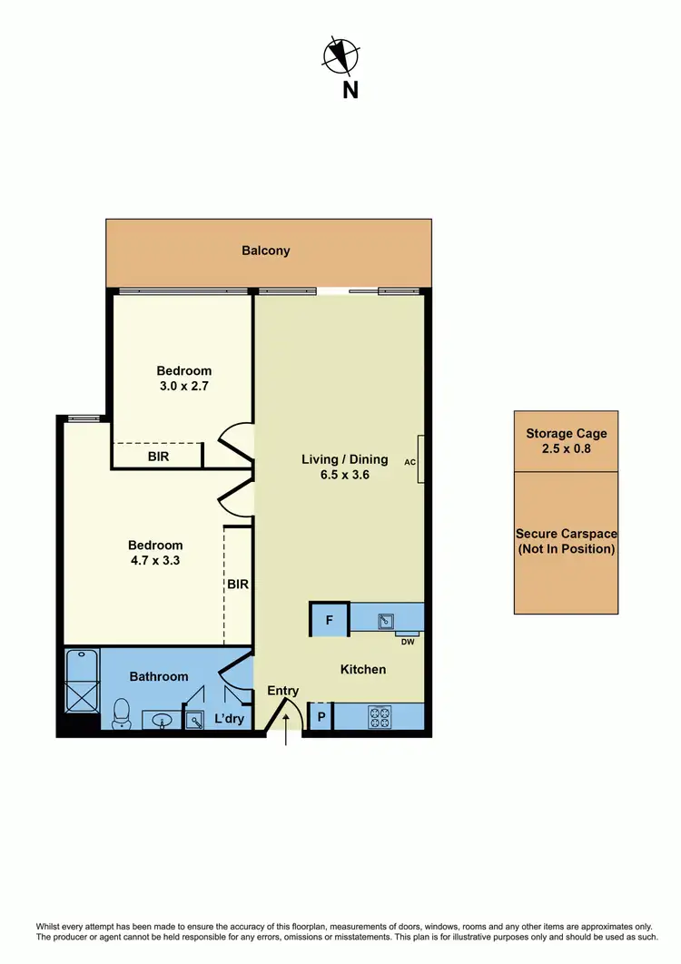 Floorplan of Homely apartment listing, 102/105 Pier Street, Altona VIC 3018