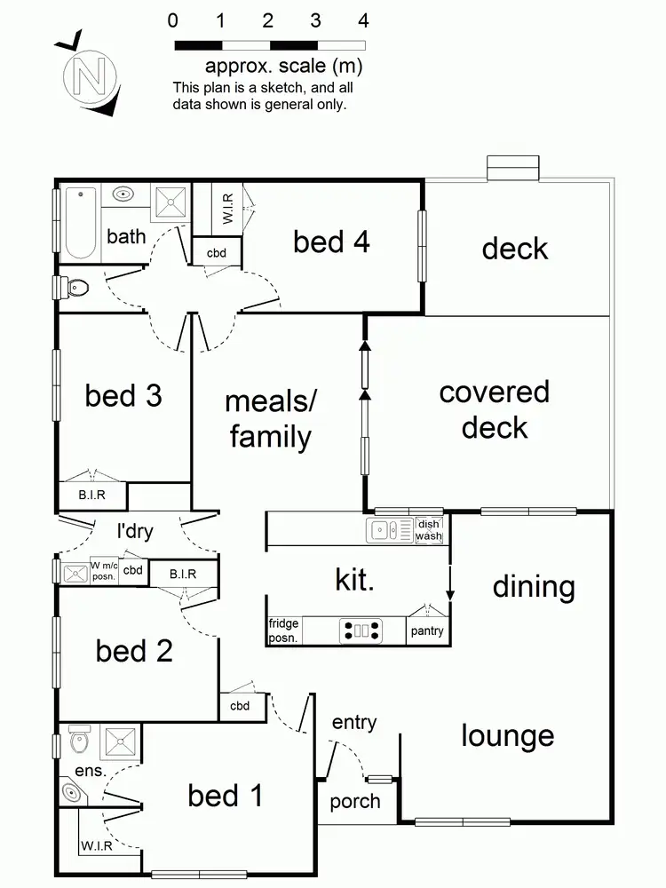 Floorplan of Homely house listing, Address available on request