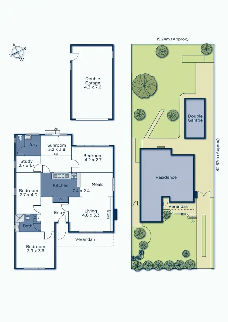 Floorplan of Homely house listing, 23 Ireland Street, Burwood VIC 3125