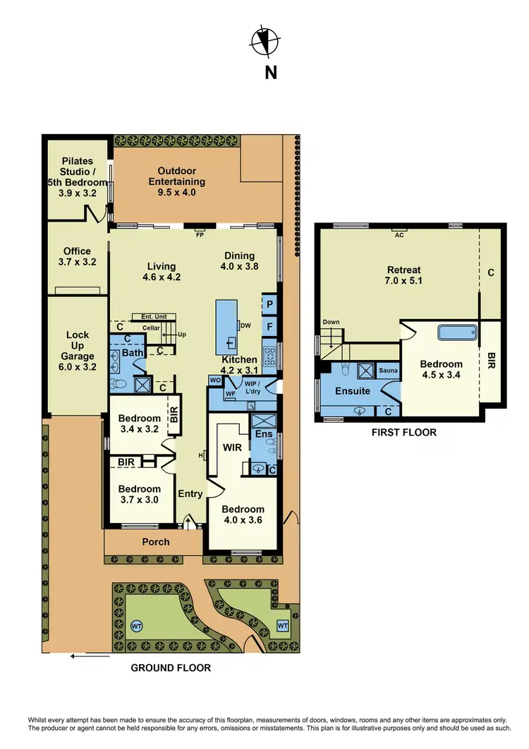 Floorplan of Homely house listing, 13 Schild Street, Yarraville VIC 3013