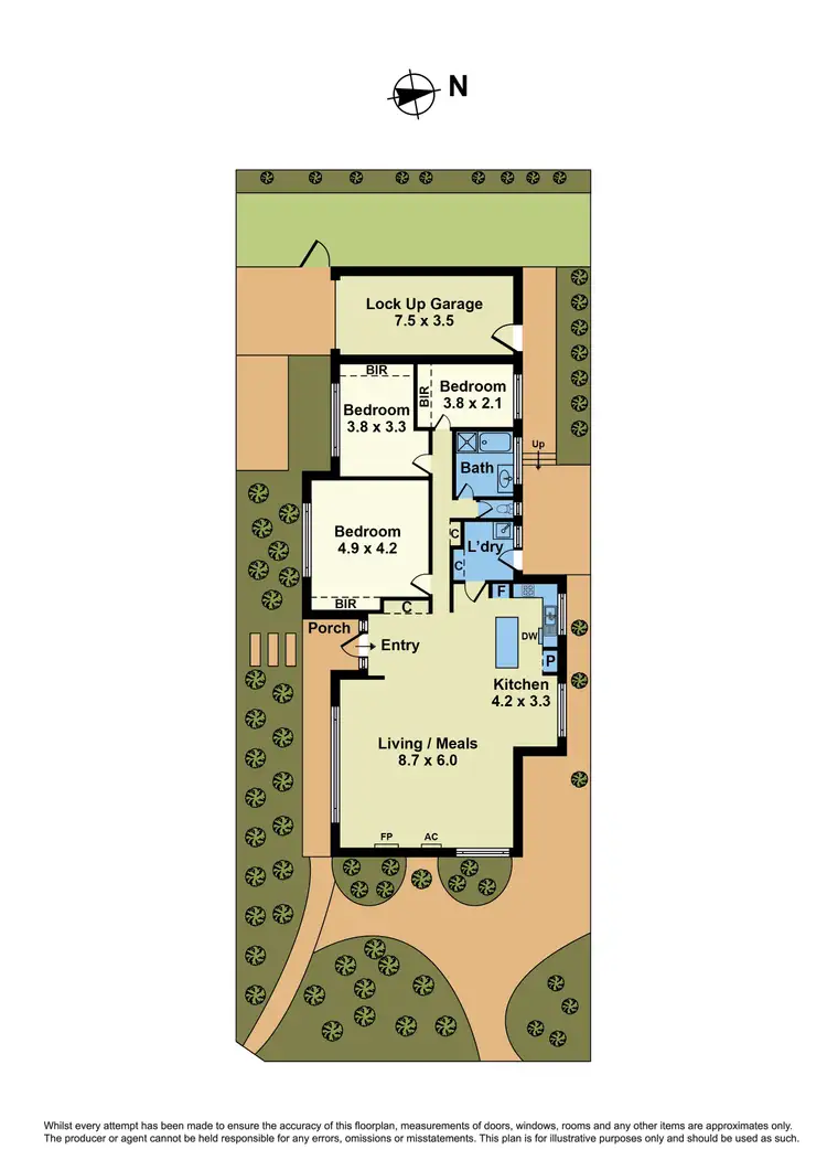 Floorplan of Homely house listing, 13 Karingal Street, Altona VIC 3018