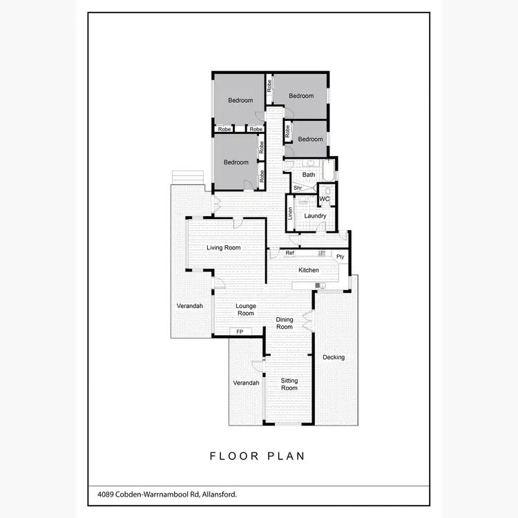 Floorplan of Homely house listing, 4089 Cobden Warrnambool Road, Allansford VIC 3277