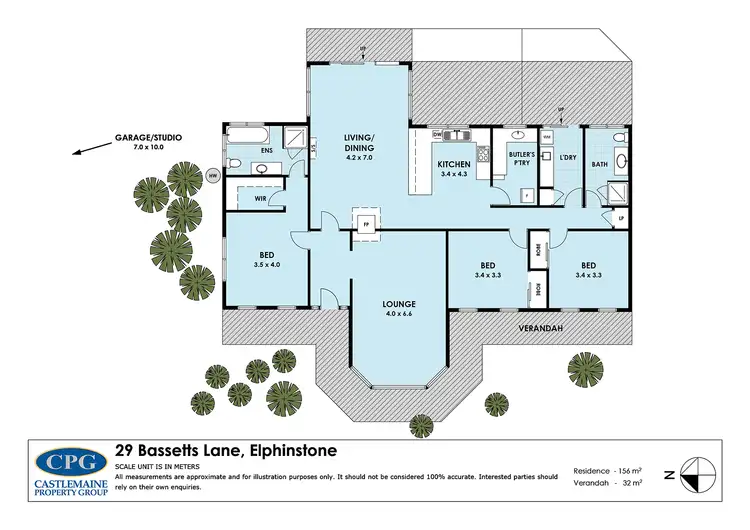 Floorplan of Homely house listing, 29 Bassetts Lane, Elphinstone VIC 3448