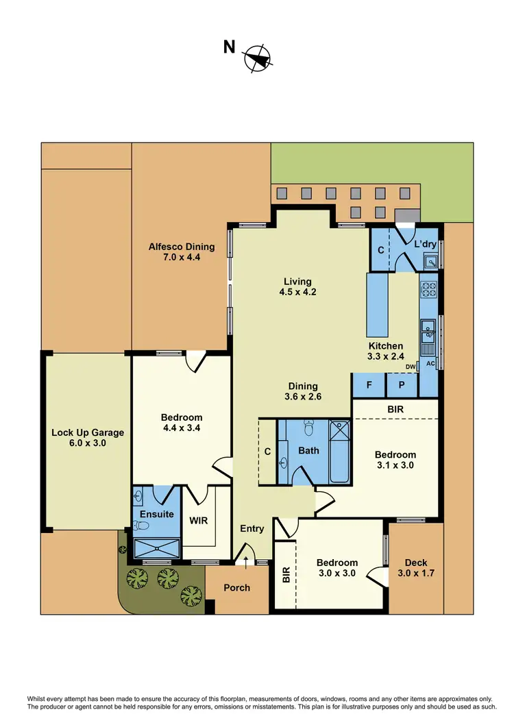 Floorplan of Homely house listing, 2/30 Galvin Street, Altona VIC 3018