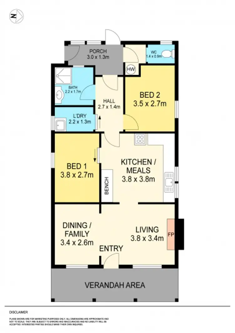 Floorplan of Homely house listing, 270 Albert Street, Sebastopol VIC 3356