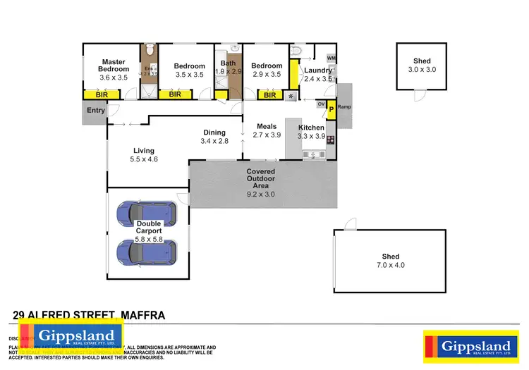 Floorplan of Homely house listing, 29 Alfred Street, Maffra VIC 3860