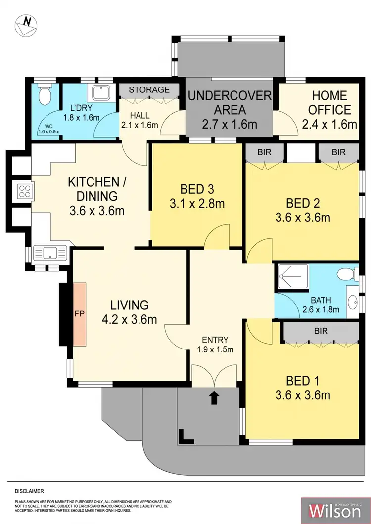 Floorplan of Homely house listing, 34 Raglan Street, Creswick VIC 3363