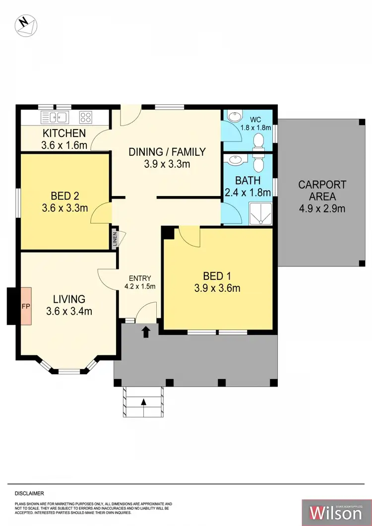 Floorplan of Homely house listing, 40 Eastwood Street, Ballarat Central VIC 3350