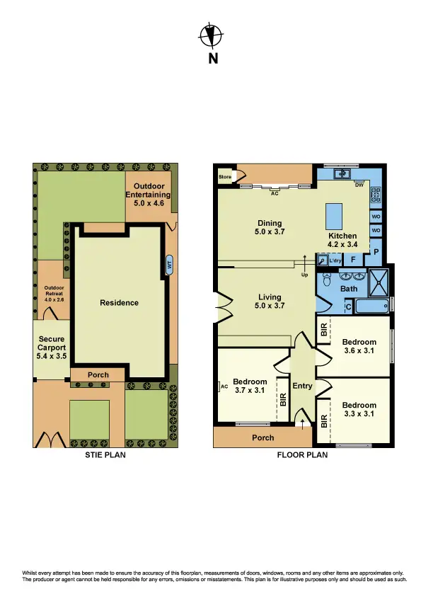 Floorplan of Homely house listing, 9 Schild Street, Yarraville VIC 3013