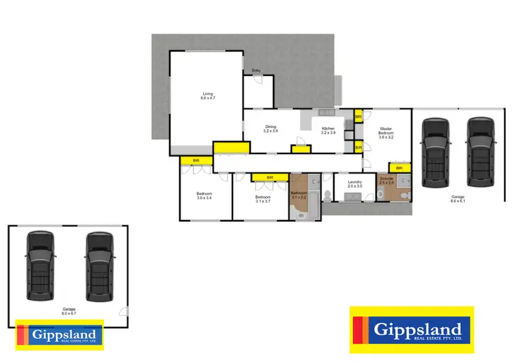 Floorplan of Homely house listing, 13 Mary Street, Heyfield VIC 3858