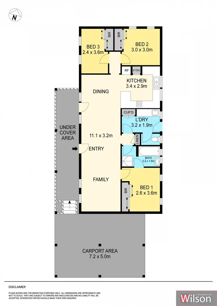Floorplan of Homely house listing, 12 Jones Avenue, Mount Clear VIC 3350