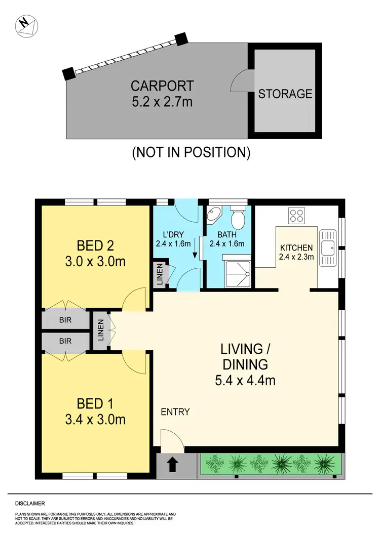 Floorplan of Homely unit listing, 3/15 Webbcona Parade, Wendouree VIC 3355