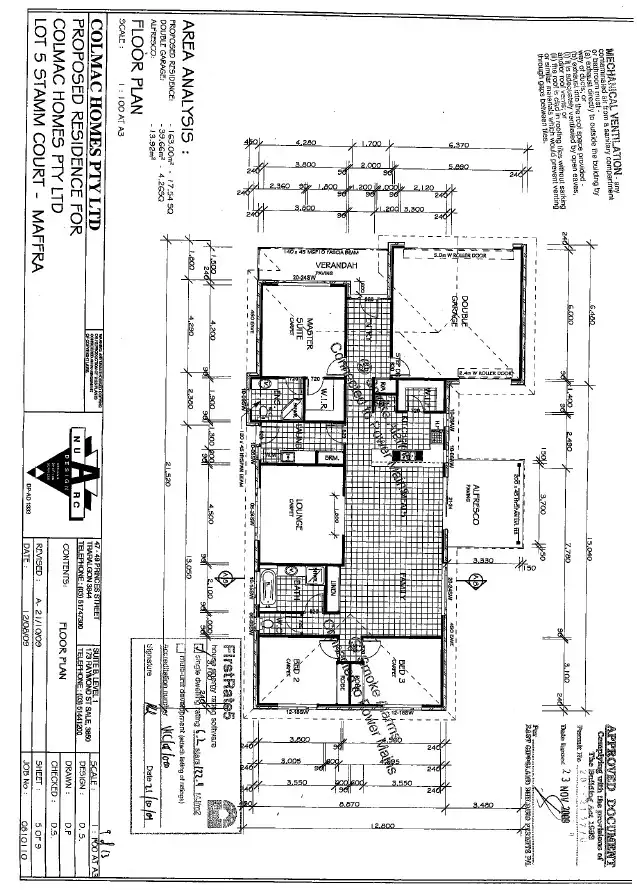 Floorplan of Homely house listing, 7 Stam Court, Maffra VIC 3860