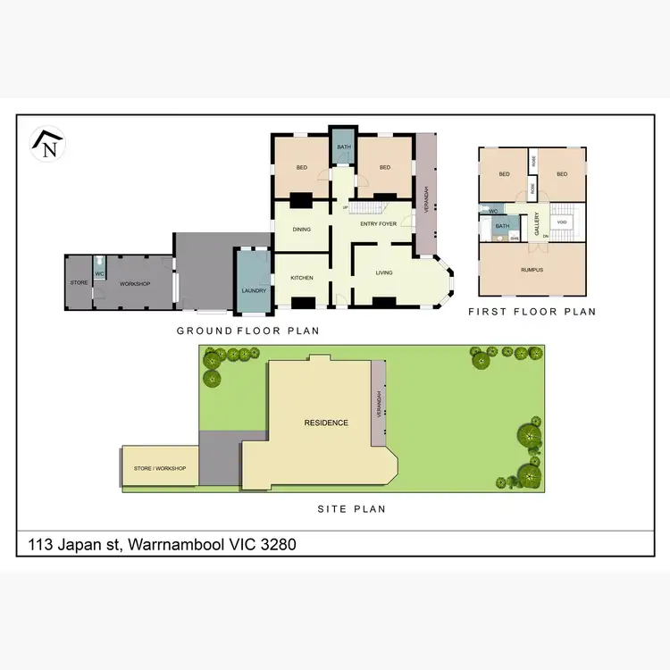 Floorplan of Homely house listing, 113 Japan Street, Warrnambool VIC 3280