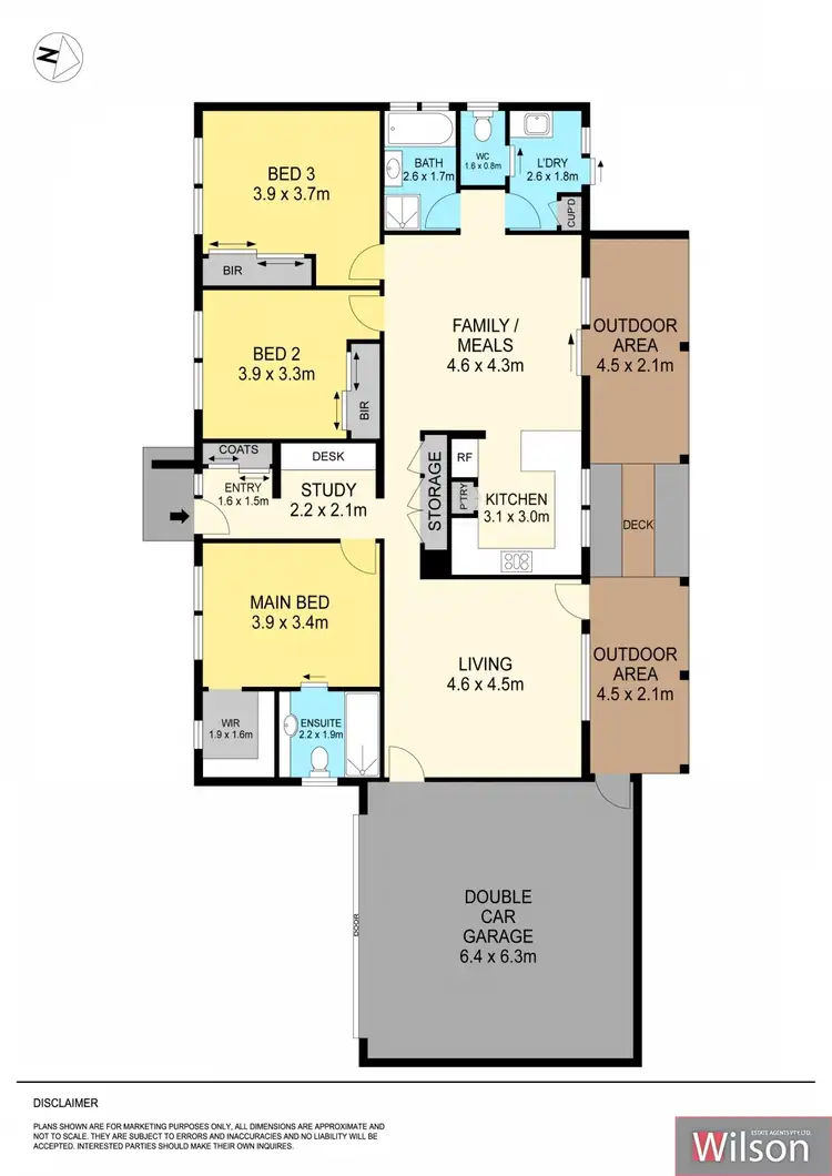 Floorplan of Homely house listing, 1013A Sherrard Street, Ballarat North VIC 3350